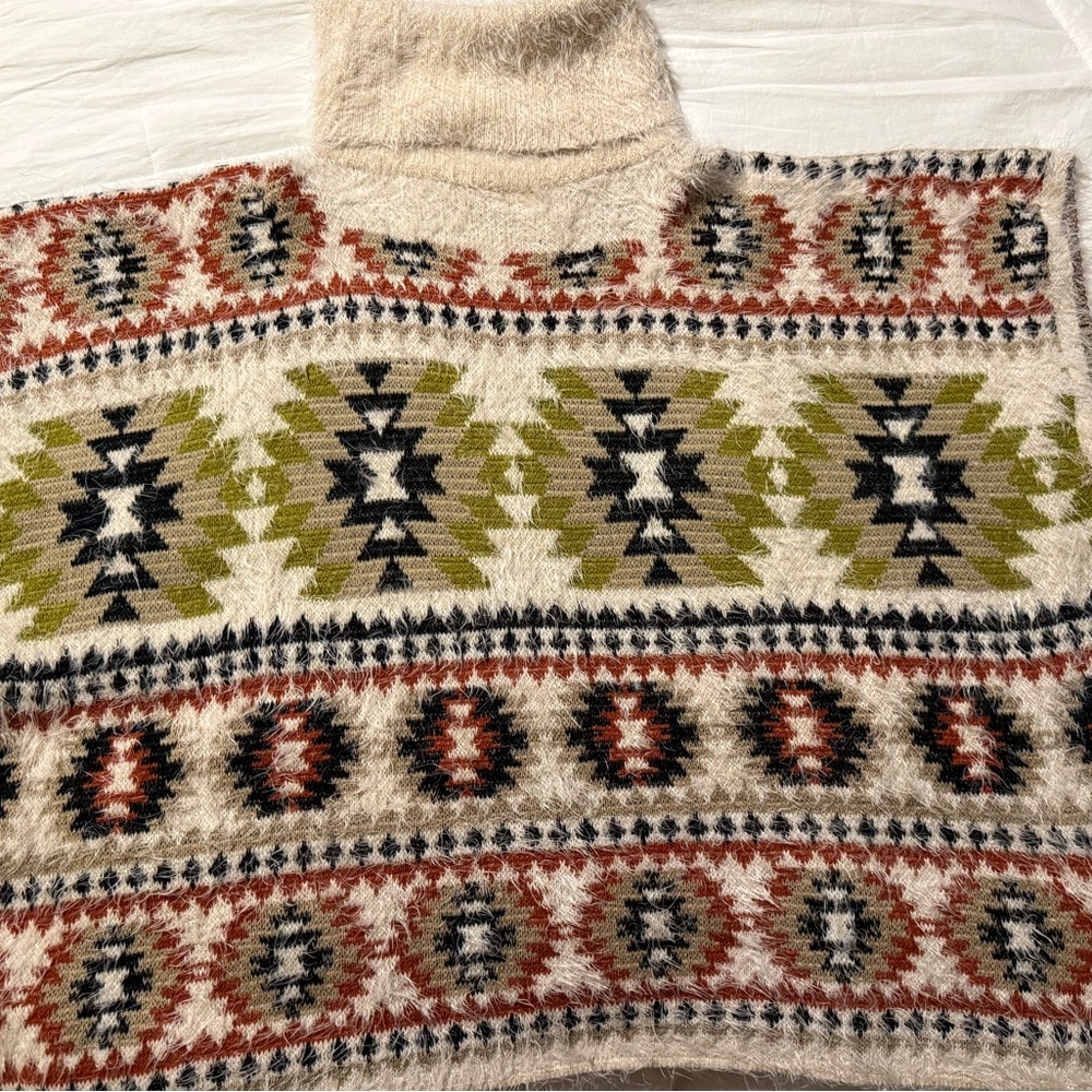 Stylish Geometric Patterned Women's Tunic